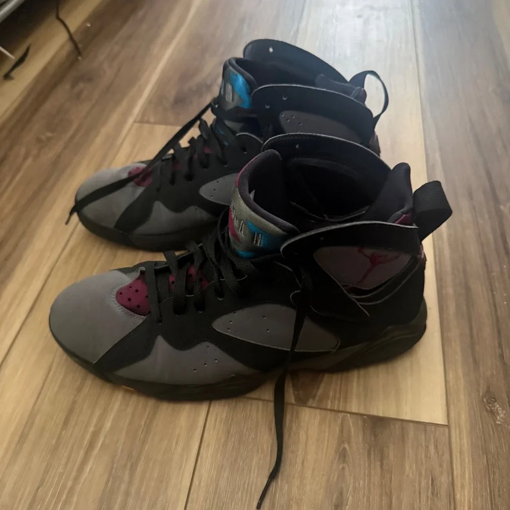 Air Jordan 7 Retro Bordeaux 2015 Basketball Shoes 304775-034 Men's Size 10
